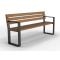 Park bench | with armrest | with backrest